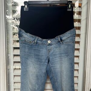 H&M maternity Blue High Rise Jeans with Classic Style